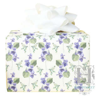 Lila Geschenkpapier