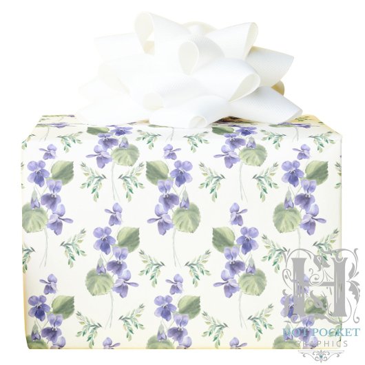 Lila Geschenkpapier
