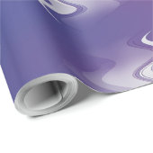Lila Geschenkpapier (Rolleneckpunkt)