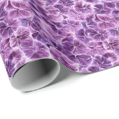 Lila Geschenkpapier (Rolleneckpunkt)