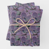 Lila Geschenkpapier Set (Beispiel)