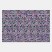 Lila Geschenkpapier Set (Vorderseite)