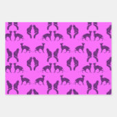 Lila Geschenkpapier Set (Vorderseite 2)