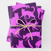 Lila Geschenkpapier Set (Beispiel)