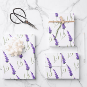 Lila Geschenkpapierbögen Geschenkpapier Set