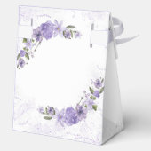 Lila Geschenkschachtel (Rückseite)