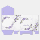 Lila Geschenkschachtel (Ungefaltet)