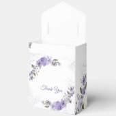 Lila Geschenkschachtel (Offen)