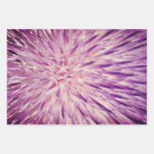 Lila Geschenkverpackungsblätter Geschenkpapier Set (Vorderseite)