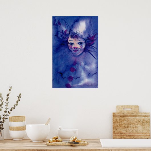 LILA GESCHLOSSEN POSTER (Küche)