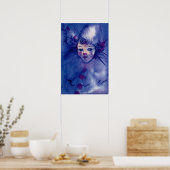 LILA GESCHLOSSEN POSTER (Küche)