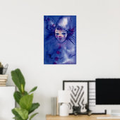 LILA GESCHLOSSEN POSTER (Heimbüro)