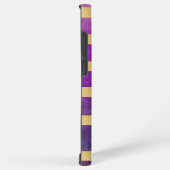 Lila gestreift samsung galaxy hülle (Rechte Seite)