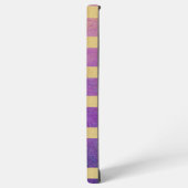 Lila gestreift samsung galaxy hülle (Linke Seite)