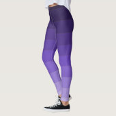 Lila gestreifte Leggings (Links)