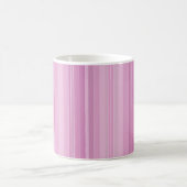 Lila gestreifte Tasse (Mittel)