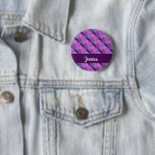 Lila getupft gemustert button (Beispiel)