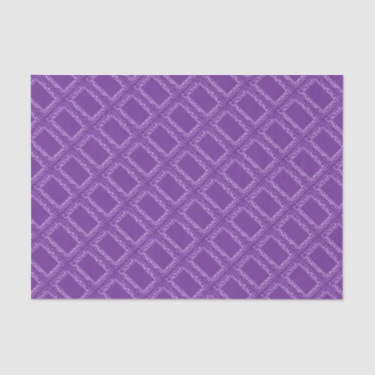 Lila Gewebe für Quadrate Seidenpapier (Vorderseite)