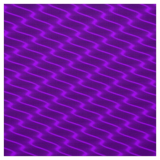 Lila gewellte Neonlinien Gewebe-Muster Stoff (Muster)