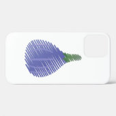 Lila gezeichnete Abb Case-Mate iPhone Hülle (Rückseite (Horizontal))