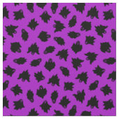 Lila Ghost Happy Halloween Modern Stoff (Nahaufnahme)