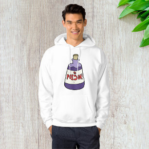 Lila Giftflasche Hoodie