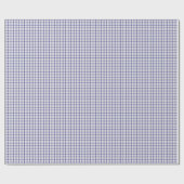 Lila Gingham Geschenkpapier (Flach)