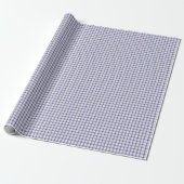 Lila Gingham Geschenkpapier (Ungerollt)