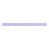 Lila Gingham Grosgrain Ribbon Ripsband (Vorderseite)
