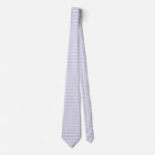 Lila Gingham Krawatte (Vorderseite)
