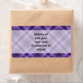 Lila Gingham-Muster (Insitu)