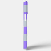 Lila Gingham-Muster Case-Mate iPhone Hülle (Rückseite / Rechts)