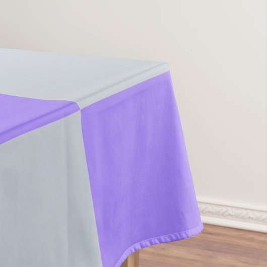 Lila Gingham-Muster Tischdecke (Beispiel)