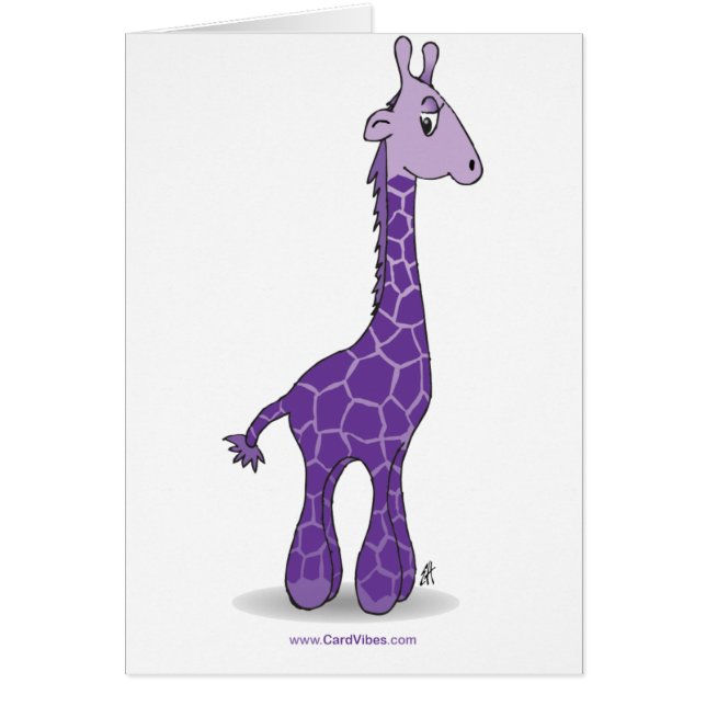 Lila Giraffe (Vorne)