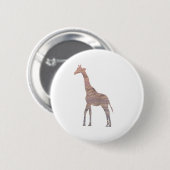 Lila Giraffe Button (Vorne & Hinten)