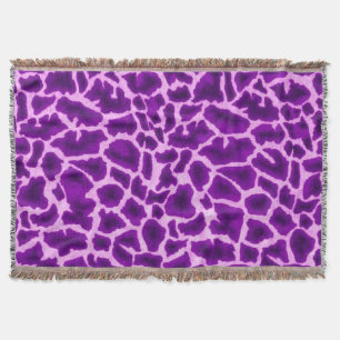 Lila Giraffe Decke