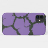 Lila Giraffe-Fur-Muster Case-Mate iPhone Hülle (Rückseite (Horizontal))