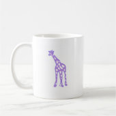 LILA GIRAFFE KAFFEETASSE (Links)