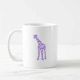 LILA GIRAFFE KAFFEETASSE