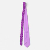 Lila Giraffe Krawatte (Rückseite)