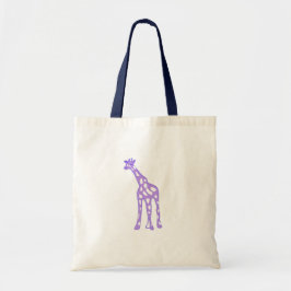 LILA GIRAFFE TRAGETASCHE