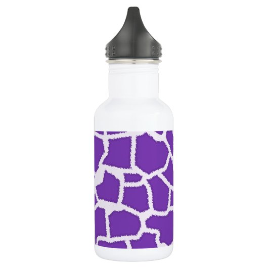 Lila Giraffe Trinkflasche (Links)