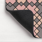 lila Gitterstruktur Mousepad (Ecke)