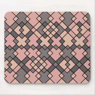 lila Gitterstruktur Mousepad