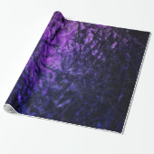 Lila Glam Abstrakt Geburtstagsparty Geschenkpapier (Ungerollt)