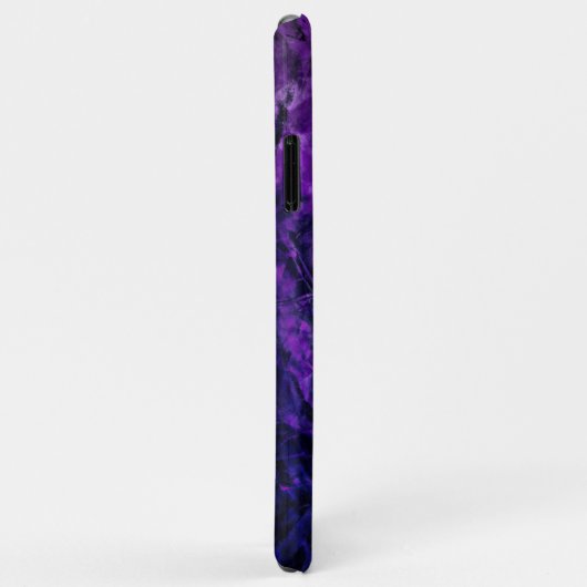 Lila Glam Abstraktes Muster Case-Mate iPhone Hülle (Hinten/Rechts)