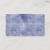 Lila Glam Glitz Glitzer Visitenkarte (Rückseite)