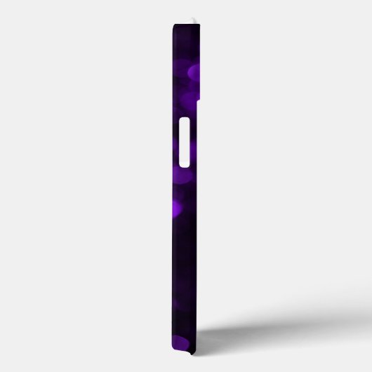 Lila Glanzlichter Case-Mate iPhone Hülle (Rückseite / Rechts)