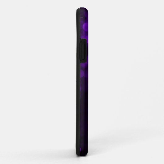 Lila Glanzlichter Case-Mate iPhone Hülle (Hinten/Rechts)