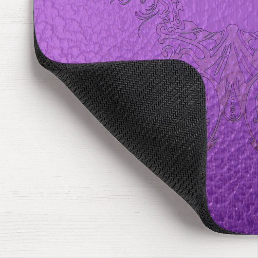 Lila Glasmuse Pad Mousepad (Ecke)